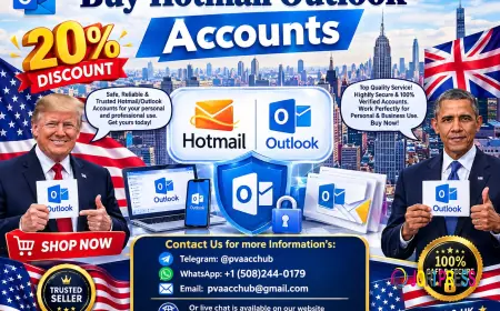 17 Best Sites to Buying Hotmail Accounts in USA