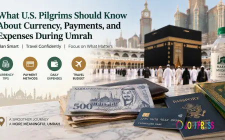 What U.S. Pilgrims Should Know About Currency, Payments, and Expenses During an Umrah Package From USA