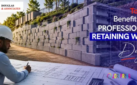 Top 7 Benefits of Professional Retaining Wall Design
