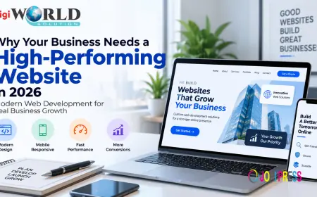 Why Your Business Needs a High-Performing Website in 2026