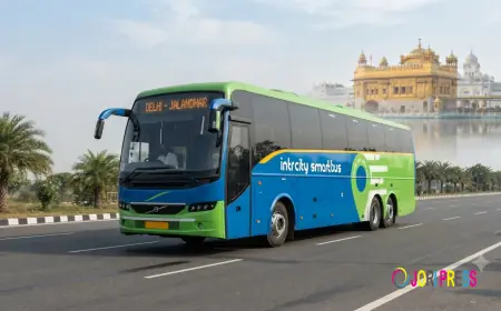How to Book a Delhi to Jalandhar Bus Online and Select the Right Seat