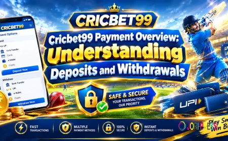 Cricbet99 Payment Overview: Understanding Deposits and Withdrawals