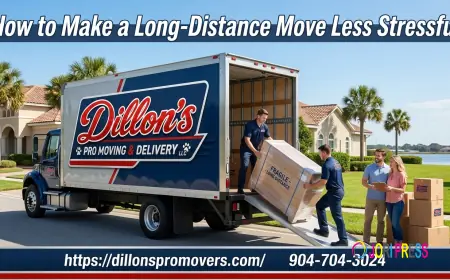 How to Make a Long-Distance Move Less Stressful