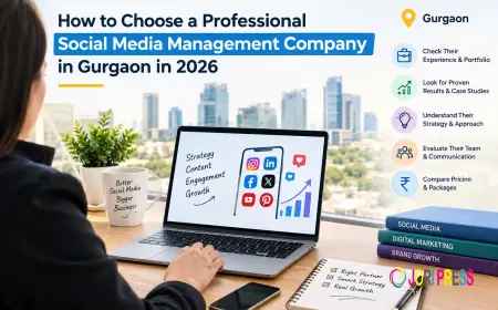 How to Choose a Professional Social Media Management Company in Gurgaon in 2026