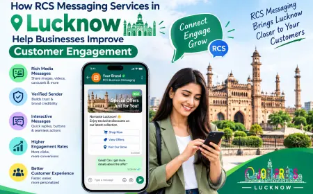 How RCS Messaging Services in Lucknow Help Businesses Improve Customer Engagement