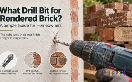 What Drill Bit for Rendered Brick? A Simple Guide for Homeowners