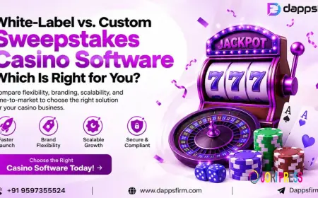 White-Label vs. Custom Sweepstakes Casino Software: Which Is Right for You?