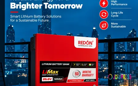 Redon Lithium Industries Pvt Ltd.: Innovative Lithium Batteries for Homes and Businesses