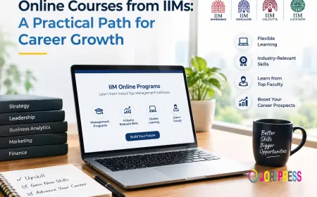 Online Courses from IIMs: A Practical Path for Career Growth