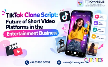 TikTok Clone Script: Future of Short Video Platforms in the Entertainment Business
