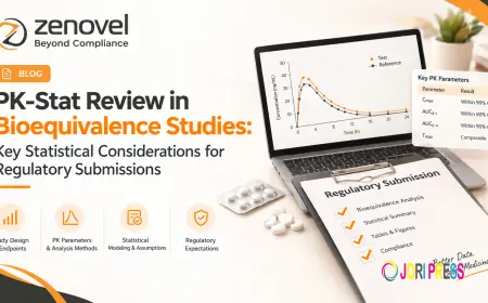 PK-Stat Review in Bioequivalence Studies: Key Statistical Considerations for Regulatory Submissions