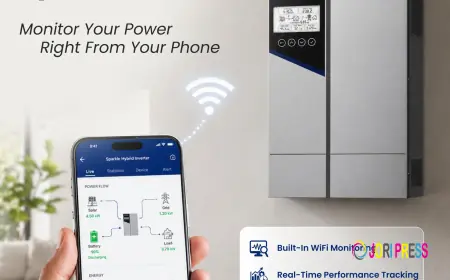 Servotech Sparkle Hybrid Solar Inverter