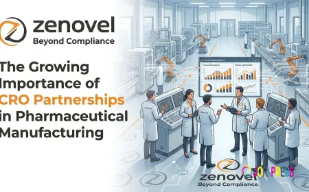 The Growing Importance of CRO Partnerships in Pharmaceutical Manufacturing