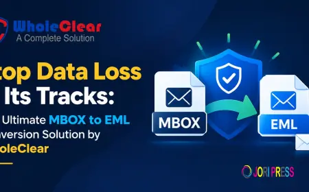 Stop Data Loss in Its Tracks The Ultimate MBOX to EML Conversion Solution by WholeClear