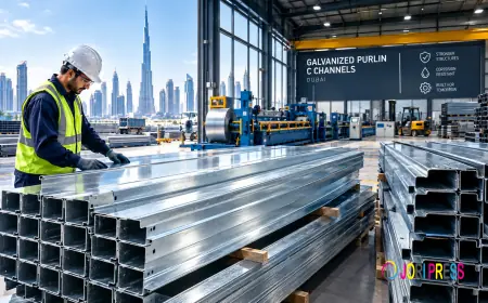 Galvanized Purlin in Dubai: A Reliable Solution for Modern Steel Structures