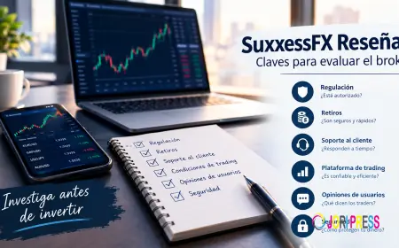 SuxxessFX Reseñas: Guía para Analizar el Broker en 2026