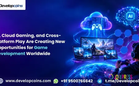 AI, Cloud Gaming, and Cross-Platform Play Are Creating New Opportunities for Game Development Worldwide