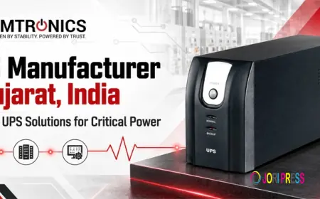 UPS Manufacturer in Gujarat, India: Industrial UPS Solutions for Critical Power
