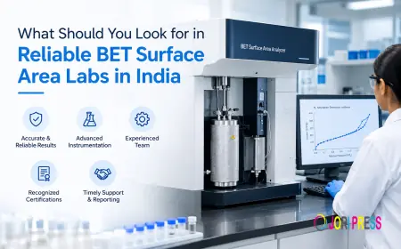 What Should You Look for in Reliable BET Surface Area Labs in India?