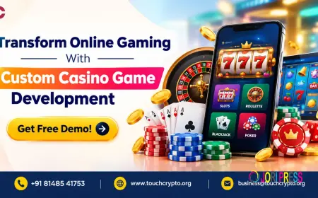 Transform Online Gaming With Custom Casino Game Development
