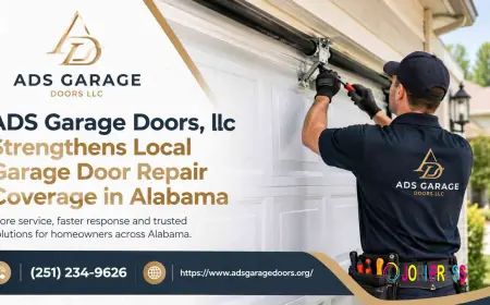 ADS Garage Doors, llc Strengthens Local Garage Door Repair Coverage in Alabama