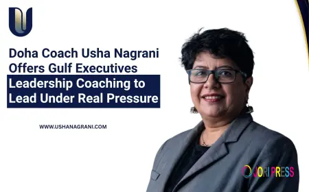 Doha Coach Usha Nagrani Offers Gulf Executives Coaching to Lead Under Real Pressure