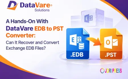 A Hands-On With DataVare EDB to PST Converter: Can It Recover and Convert Exchange EDB Files?
