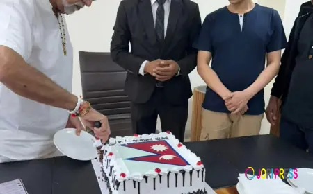 HONORARY CONSUL OF NEPAL IN UGANDA SUDHIR CELEBRATES NEPAL CONSTITUTION DAY, CALLS FOR SOLIDARITY AMID FLOOD CRISIS