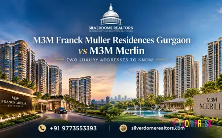 M3M Franck Muller Residences Gurgaon & M3M Merlin: Luxury Living Compared