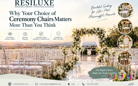 Setting the Standard with High-Quality Ceremony Chairs