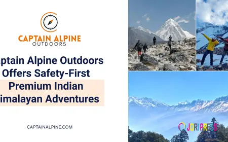Captain Alpine Outdoors Offers Safety-First Premium Indian Himalayan Adventures