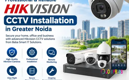 Hikvision CCTV Installation in Greater Noida for Smarter Security | Baba Smart IT Sol.
