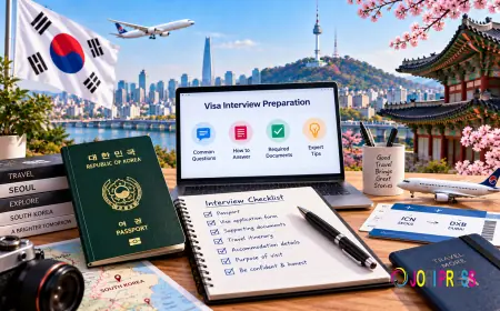 How to Prepare for a South Korea Visa Interview: Questions and Answering Tips