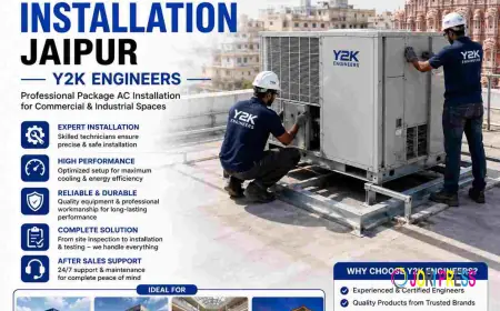 Low Price Package AC Installation In Jaipur | Y2K Engineers
