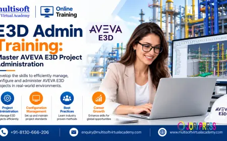E3D Admin Training: Master AVEVA E3D Project Administration