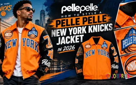 How to Create a Bold Streetwear Look With a Pelle Pelle New York Knicks Jacket