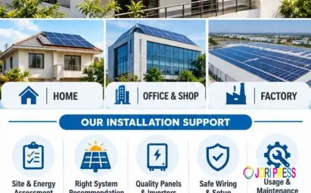 Choose the Right Solar Panel Installation Solution in Ahmedabad