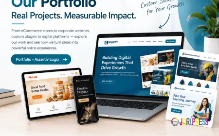 Exploring Assertiv Logix: A Portfolio of Creative, Scalable, and High-Performance Websites