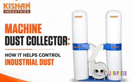 Machine Dust Collector: How It Helps Control Industrial Dust