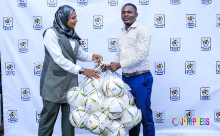 FUFA Boosts Big League Clubs with UGX 26 Million Worth of Match Balls Ahead of 2026/27 Season Kickoff