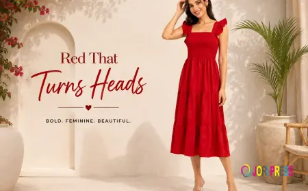 Red Tiered Maxi Dress Styles for Women | Fashion Guide