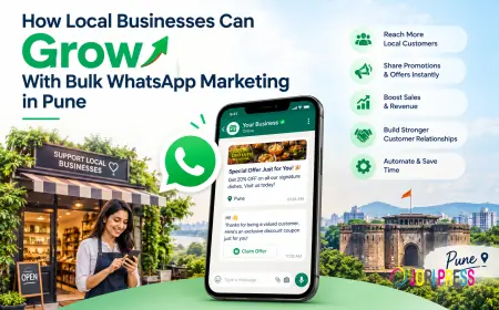 How Local Businesses Can Grow With Bulk WhatsApp Marketing in Pune