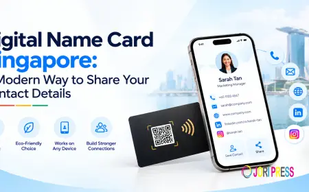 Digital Name Card Singapore: A Modern Way to Share Your Contact Details