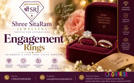 Engagement Rings Made for Your Love Story | Shree SitaRam Jewellers