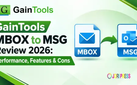 GainTools MBOX to MSG Review 2026: Performance, Features & Cons
