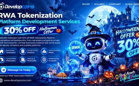 RWA Tokenization Platform Development: From Real-World Assets to Digital Ownership — Halloween Offer Up to 30% Off