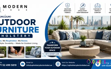 Outdoor Furniture Upholstery: Expert Solutions for Durable and Stylish Outdoor Spaces