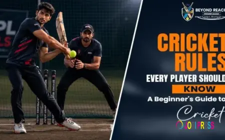 Cricket Rules Every Player Should Know: A Beginner’s Guide to Cricket