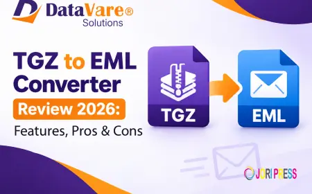 DataVare TGZ to EML Converter Review 2026: Features, Pros & Cons