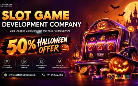 Got a Slot Game Idea? Give It a New Spin with 50% Off This Halloween  